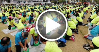 甲柔万人同步进行CPR 列大马纪录大全