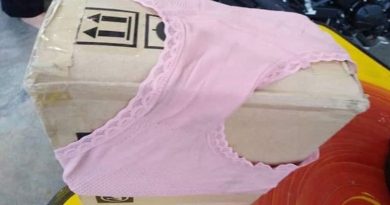 无声抗议？恶作剧？女网民收到套粉红底裤包裹