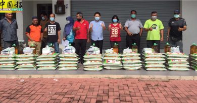 希盟获胜州选区  甲政府派100户物资