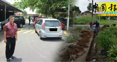 陈劲源拨款  重铺道路维修水沟  改善基建
