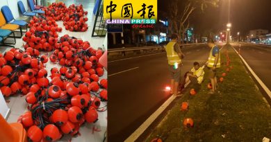 格西当州选区获商家赞助  挂6000灯笼 迎鼠年