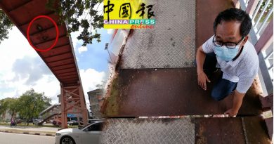 人行天桥失修破损 锈成这样 还安全吗？