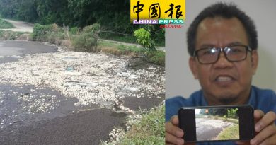 废水污染双溪峇汝河    养鱼场被举报