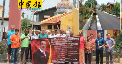 刘志良：获拨5万重铺  遮迪村道路 焕然一新