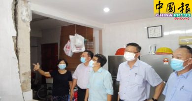 工程导致排屋后部龟裂  承包商答应协助重建