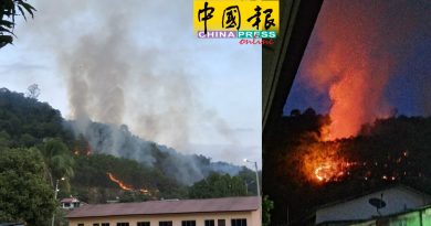 制水  偏逢火烧山      水务公司放水灌救