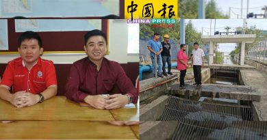 郑国球建议国州议员  用选区20%拨款治水