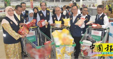 卫生局农历新年取缔行动  8天充公7万余令吉违例食品