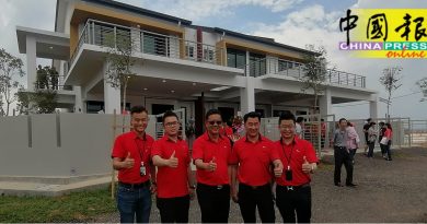 古鲁蒙御景园双层排屋  预售8天卖出235单位