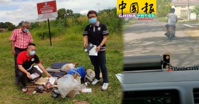 路旁乱丢厨余垃圾  MCO非法垃圾堆剧增
