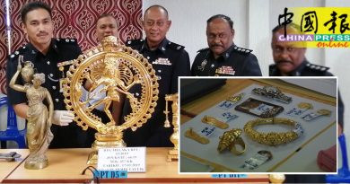侦破爆窃婚礼住家党匪  警起贼赃  8人落网
