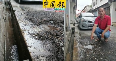 【今日马六甲头条】水务公司无视投诉  爆水管不俢 何解？