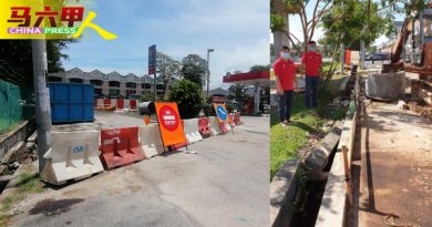 多區因中央排汙係統工程而封路 商家生意大跌  公路使用者安全受威脅