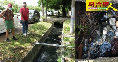 罗弄班浪常突发水灾  沟渠狭窄  垃圾阻塞  疑为主因