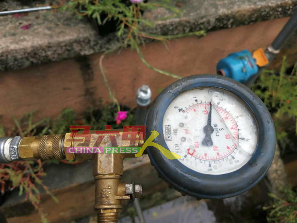 加迪花园白天的水压指数介于1.6至2.0的正常水平。