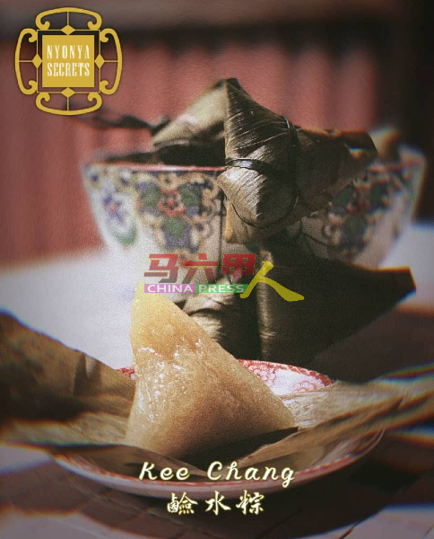 香江茶室古早味碱水粽。