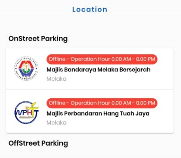 App将在免泊车费天日（周一和周二）及每日下午5时后，自动转为“下线“，以免民众白白缴付泊车费。