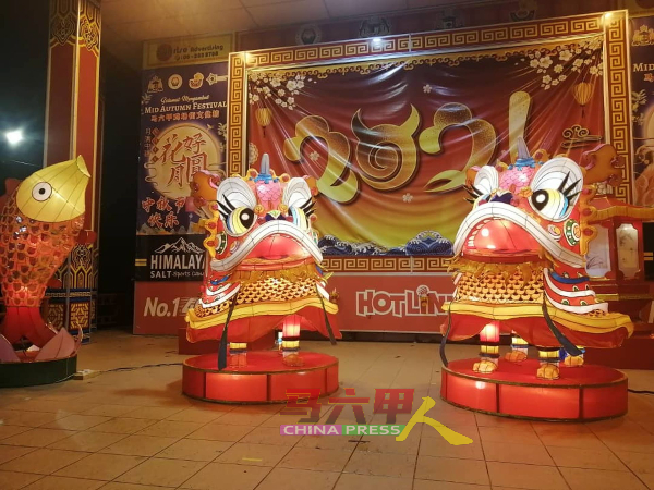 ■鸡场街文化坊致力推动中秋节庆布置工作。