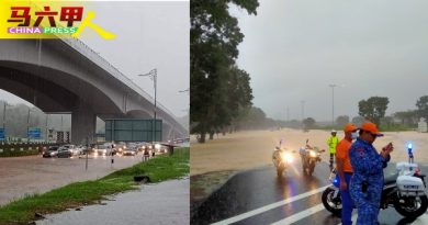 ◤今日马六甲头条◢真是屋漏偏逢连夜雨！ 大雨来  多区变水乡