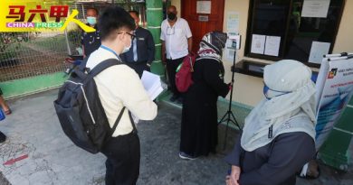 敦花蒂玛中六学院第二阶段     241人学生  返校上课
