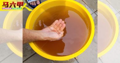 “奶茶”自来水 好脏呀！  白衣洗了变黄  困扰数区居民