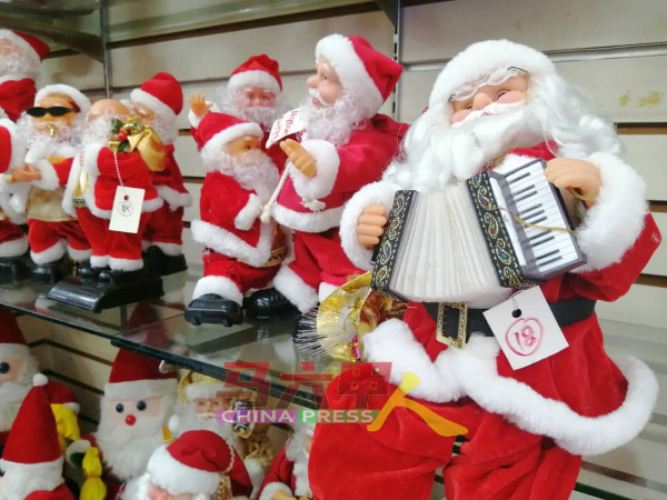 商家有信心今年的圣诞各类装饰，会卖得比去年理想。