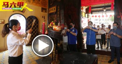 民行马华决战怡力州席 林朝雁 李佳胜  上庙祈福