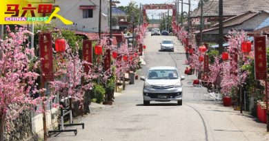 马接峇鲁梅花街 带村民返回复古年代