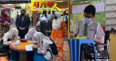 全甲1万3134考生 疫下应考SPM考试