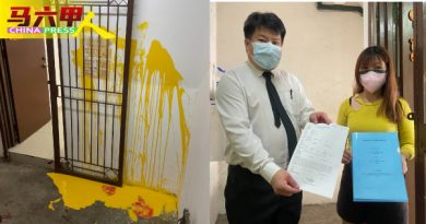没欠大耳窿却遭点错相 单亲妈妈住家遭泼黄漆