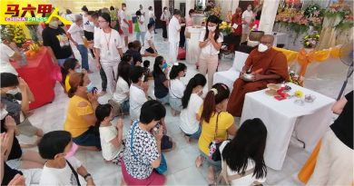 释迦院复办卫塞节庆典  善信祈福做足防疫