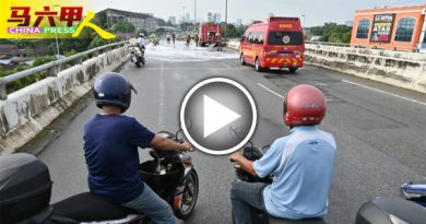 AMJ大道玛琳高架天桥 半小时  3意外