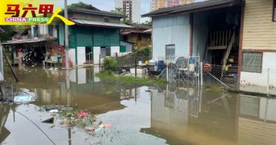 一场豪雨沟水位高升  市区数地区  变水乡