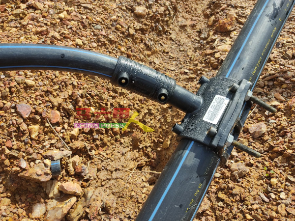 ■灌溉用的水管采用一体化接头，不用担心因水压等原因导致脱落的问题。