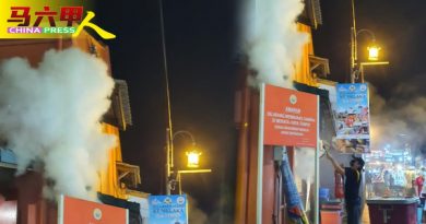 老街再有火灾！ 店外电线起火  幸火势及时扑灭