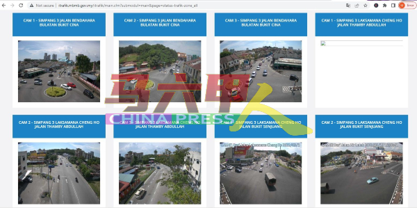 浏览I-Trafik可侦察各主要路口的交通情况。