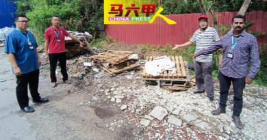玛琳柏迈路旁 垃圾衍生卫生问题