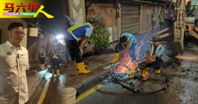 连夜施工解决漏水 兵分5路修水管