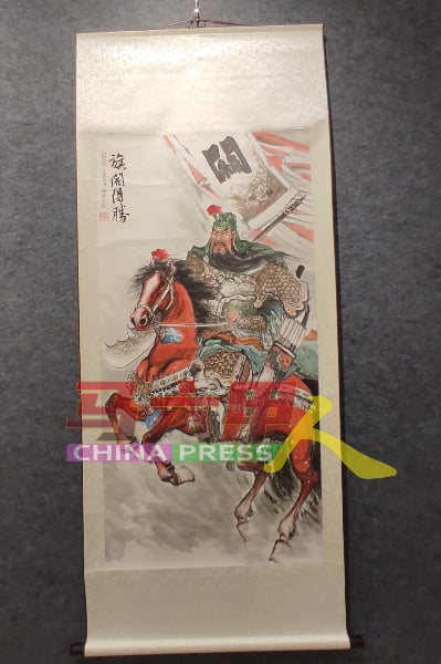 中国着名画家曾诚聪作品。