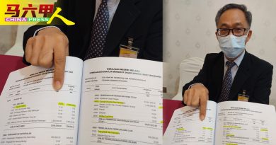 预算案现多项可疑项目 刘志俍促首长解释
