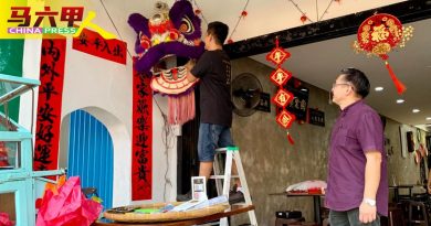 ◤今日马六甲头条◢鸡场街迎兔年增新元素 首办花市庙会添热闹