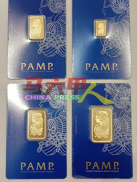 来自瑞士PAMP出产的黄金金片，备受世界公认，具备收藏与投资的产品。