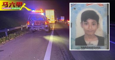 中学生尾随兄骑摩哆上大道  兄不见弟回头寻  惊见弟惨死