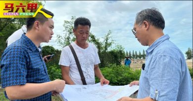 排水沟遭泥沙阻塞 发展商接投诉  迅速清理