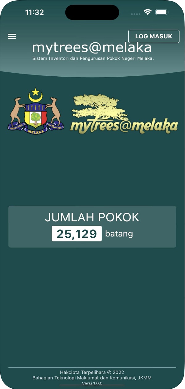 ■“MyTrees@Melaka”手机应用程式已在谷歌Play商店及苹果App商店上架，供民众免费下载使用。