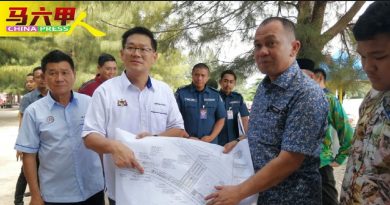林万锋：海滩重新塑造 打造吉里望步行街