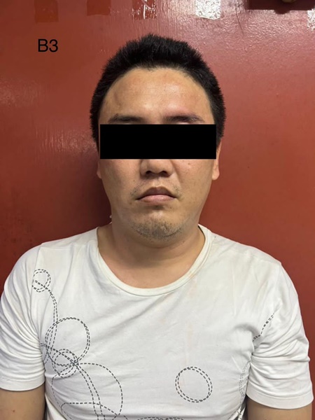 警方拘捕了5名华裔男子查办。