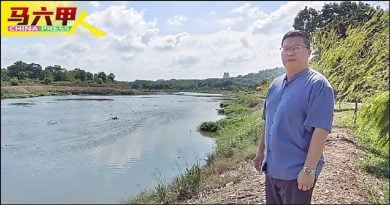 双溪布达防洪集水区 淤泥堆积 影响容水量
