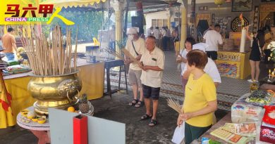 ◤今日马六甲头条◢北添宫 九皇宫 迎来人潮恢复堂食 祈福茹素 庆九皇爷诞