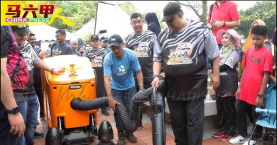 首长：美化甲河计划 分8河段 分工举办活动